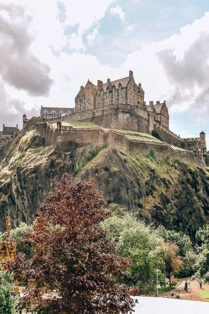 Edinburgh Castle Scotland. 