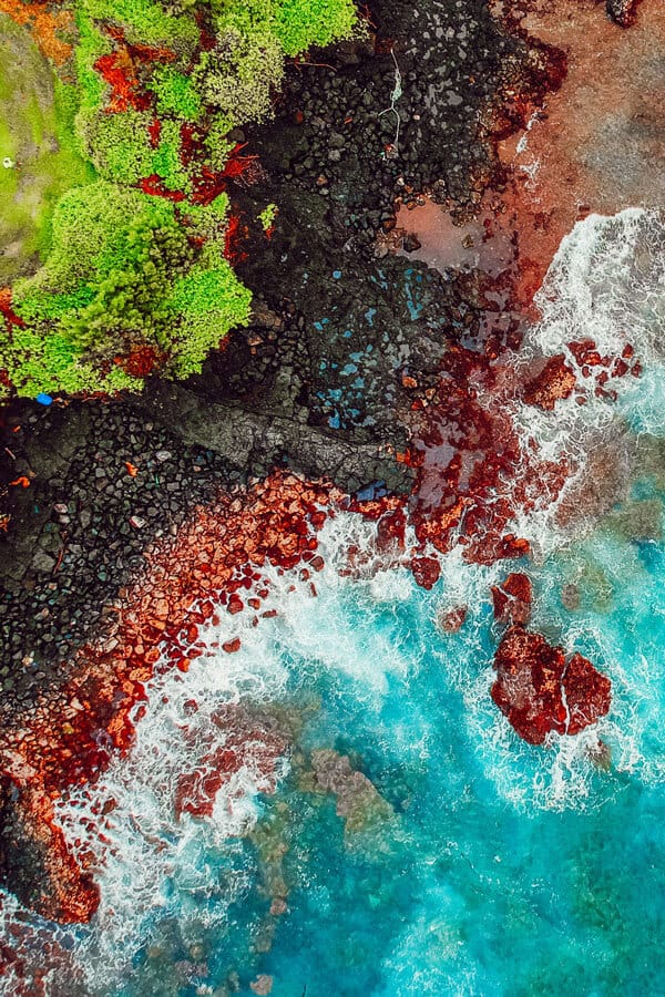 Kaihalulu Beach Maui 10 Best Things to do in Maui! Including visiting the red sand beach in Hawaii