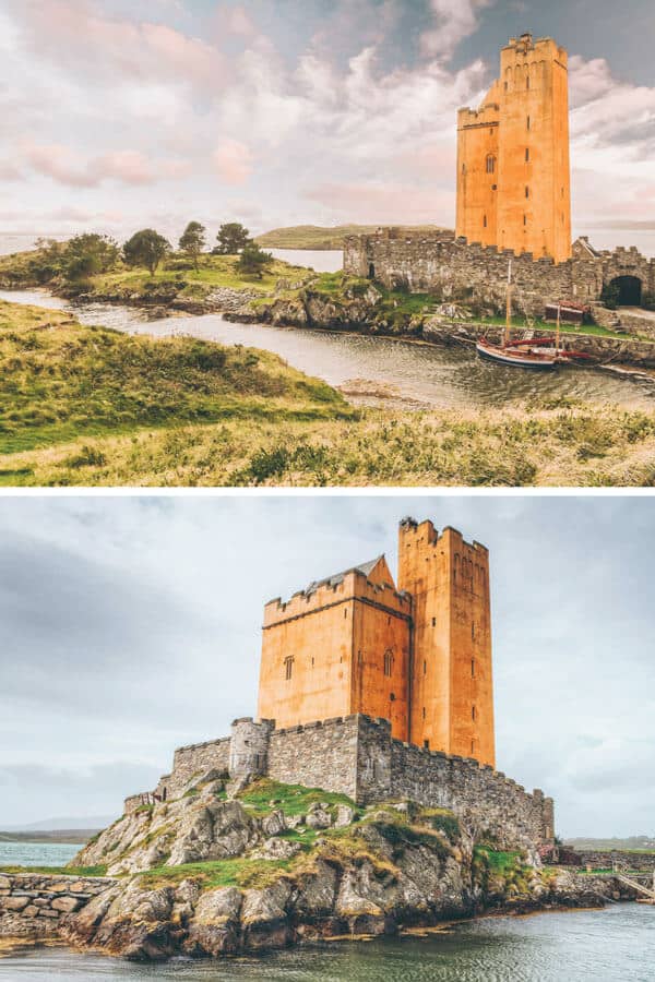 Kilcoe Castle in Ireland