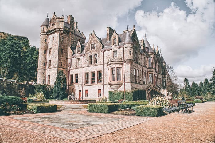 Belfast Castle in Ireland