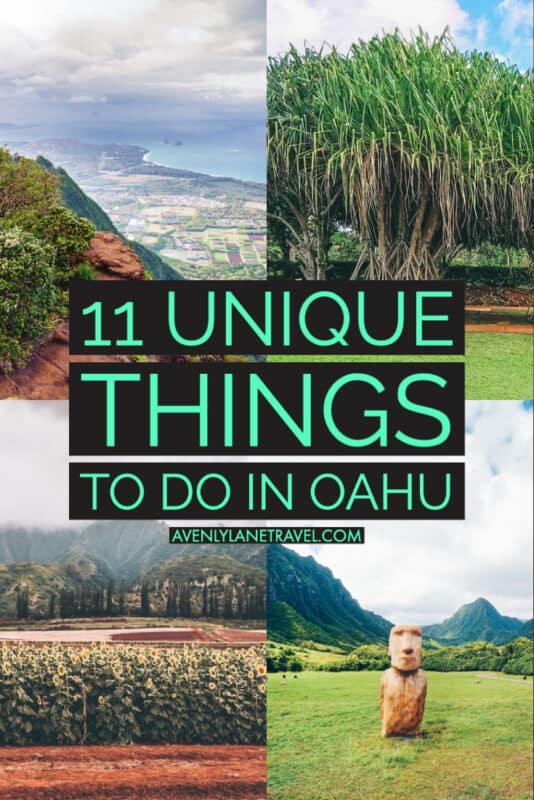 Unique things to do in oahu