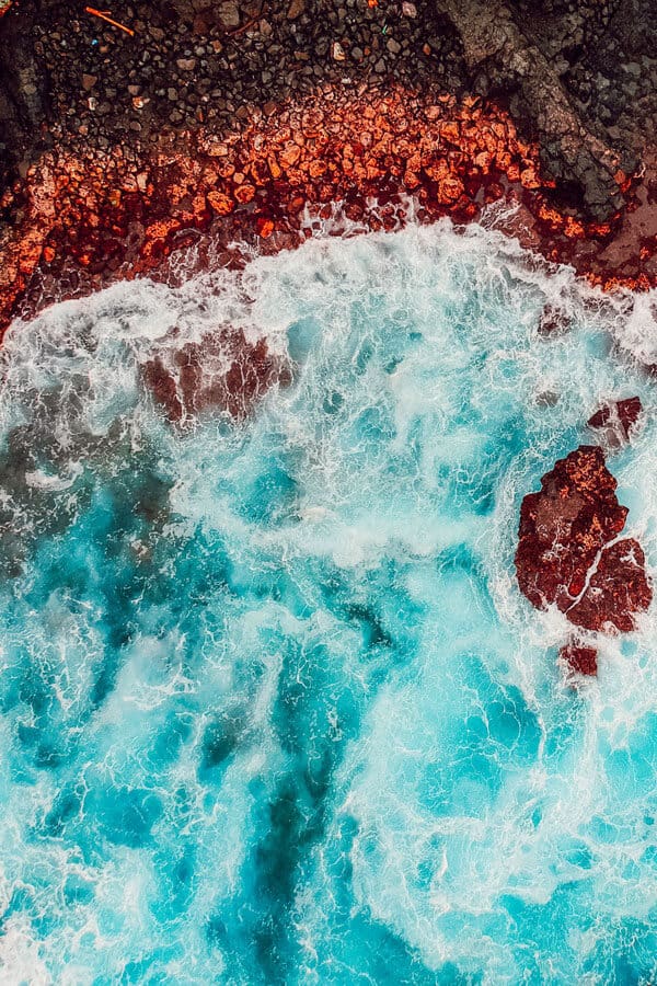 Kaihalulu Beach Maui 10 Best Things to do in Maui! Including visiting the red sand beach in Hawaii.