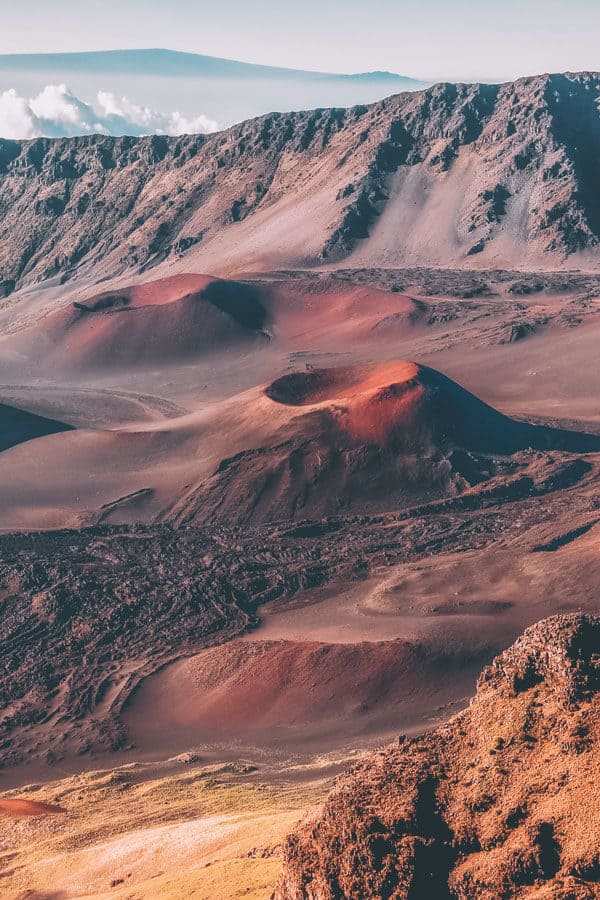 Haleakala Crater in Maui - Top 10 Things to do on a Maui Vacation, Hawaii! Visit avenlylanetravel.com to explore some of the most incredible beaches, waterfalls, hikes and things to do in Maui. Need help planning your Hawaii vacation? These Hawaiian travel tips will help to make sure you don't miss the best places to see in Maui.