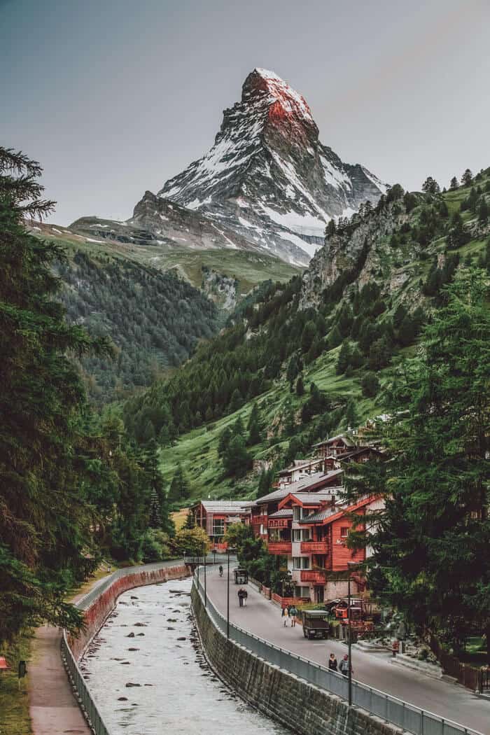 Zermatt City Matterhorn Switzerland