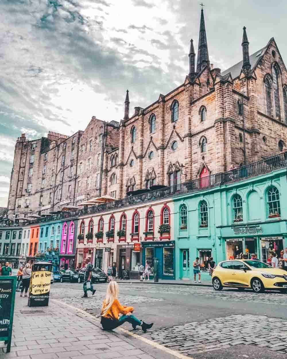 Royal Mile and Victoria Street