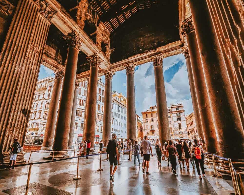 Pantheon in Rome Italy