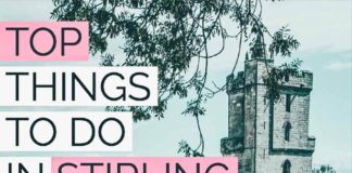 Top things to do in Stirling Scotland! One of the best towns in Scotland that I have ever visited! #scotland