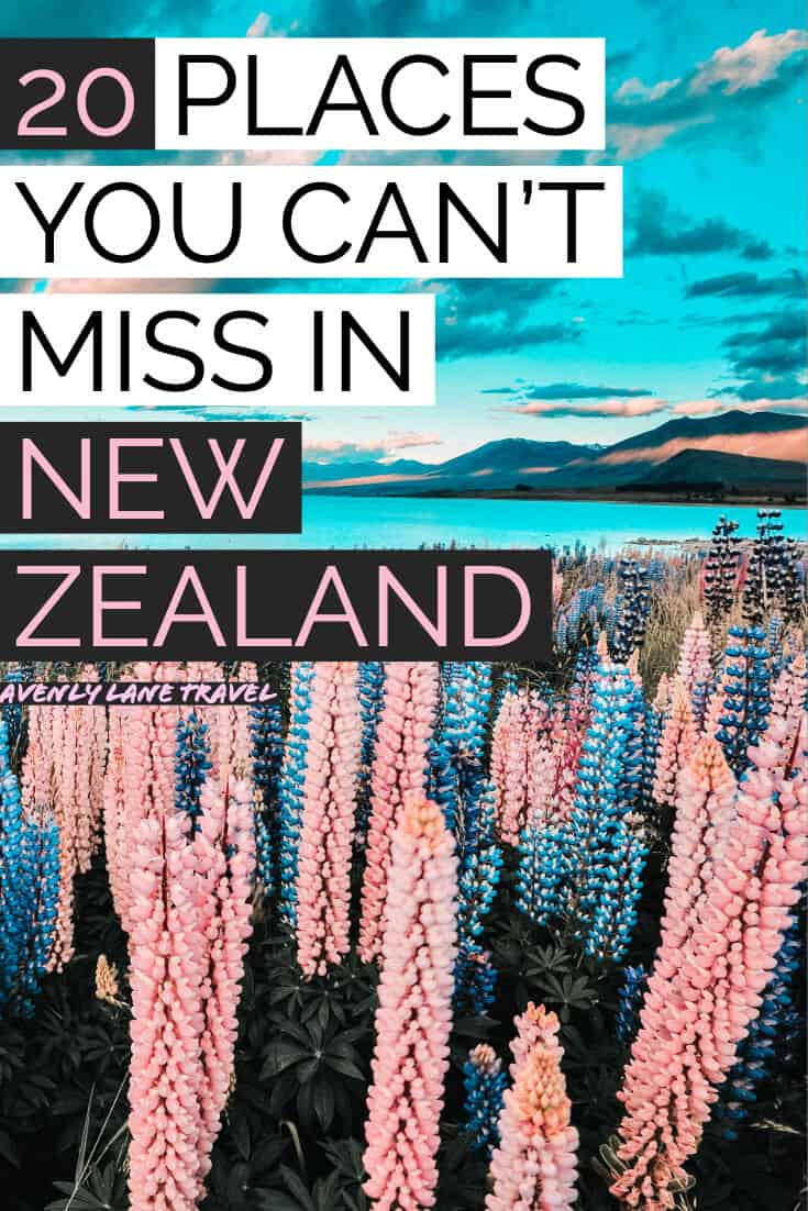 20 Most Beautiful Places in New Zealand! There are so many top beauties of New Zealand and definitely one of the top places to see in New Zealand before you die. Check out these beautiful photos of New Zealand on Avenlylanetravel.com #AVENYLANETRAVEL #AVENLYLANE #newzealand #travelinspiration #beautifulplaces #beautifuldestinations #traveldestinations #islands #traveltheworld