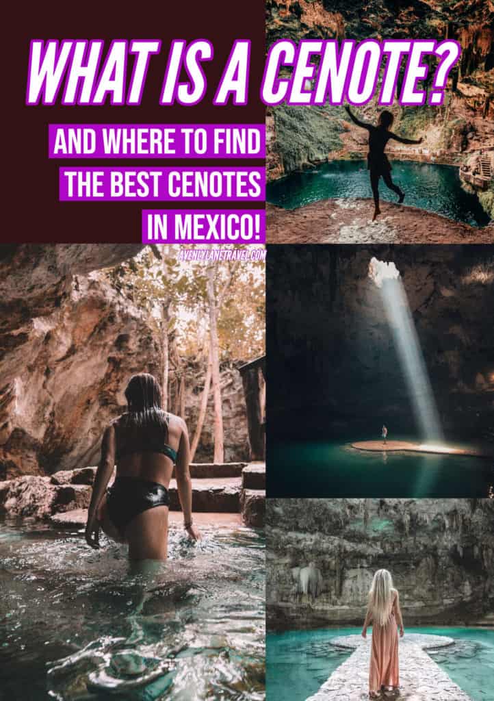 What is a Cenote? And where can you find the best Cenotes in Mexico? Read everything you need to know about Cenotes in Mexico including Cancun Mexico and the Yucatan Cenotes!