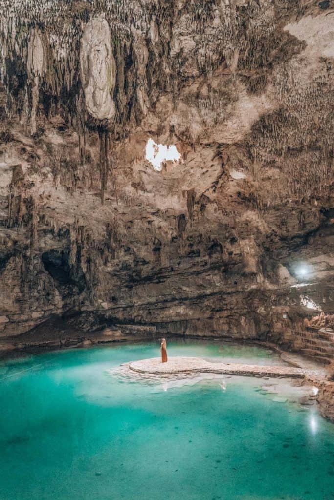 Cenote Suytun in Mexico!