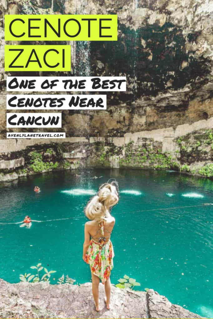 Cenote Zaci - One of the Least Crowded Cenotes﻿