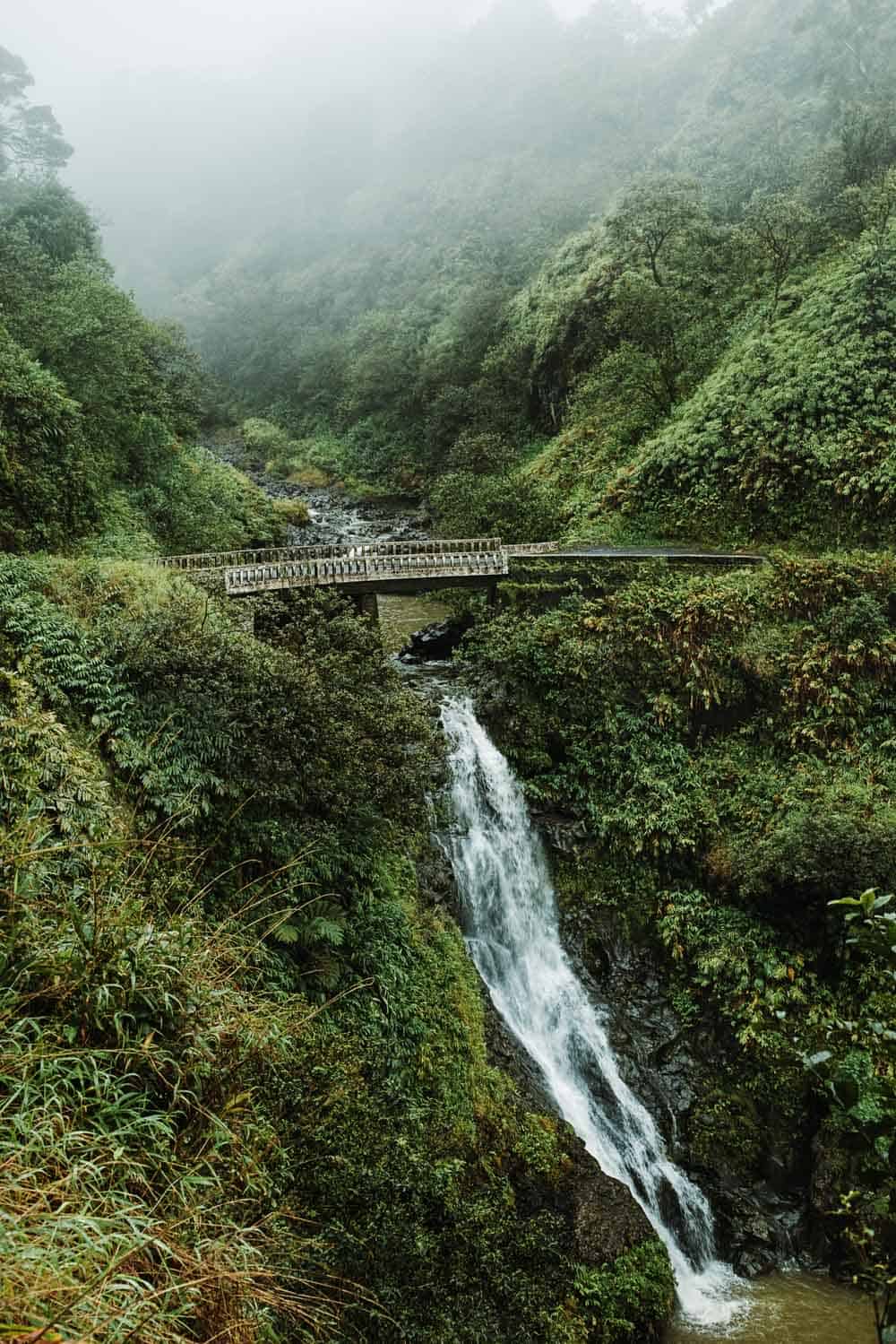 Makapipi Falls in Hawaii