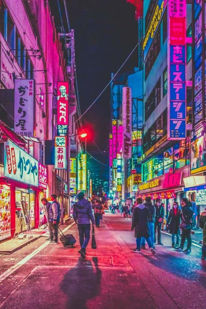 Akihabara Tokyo at night