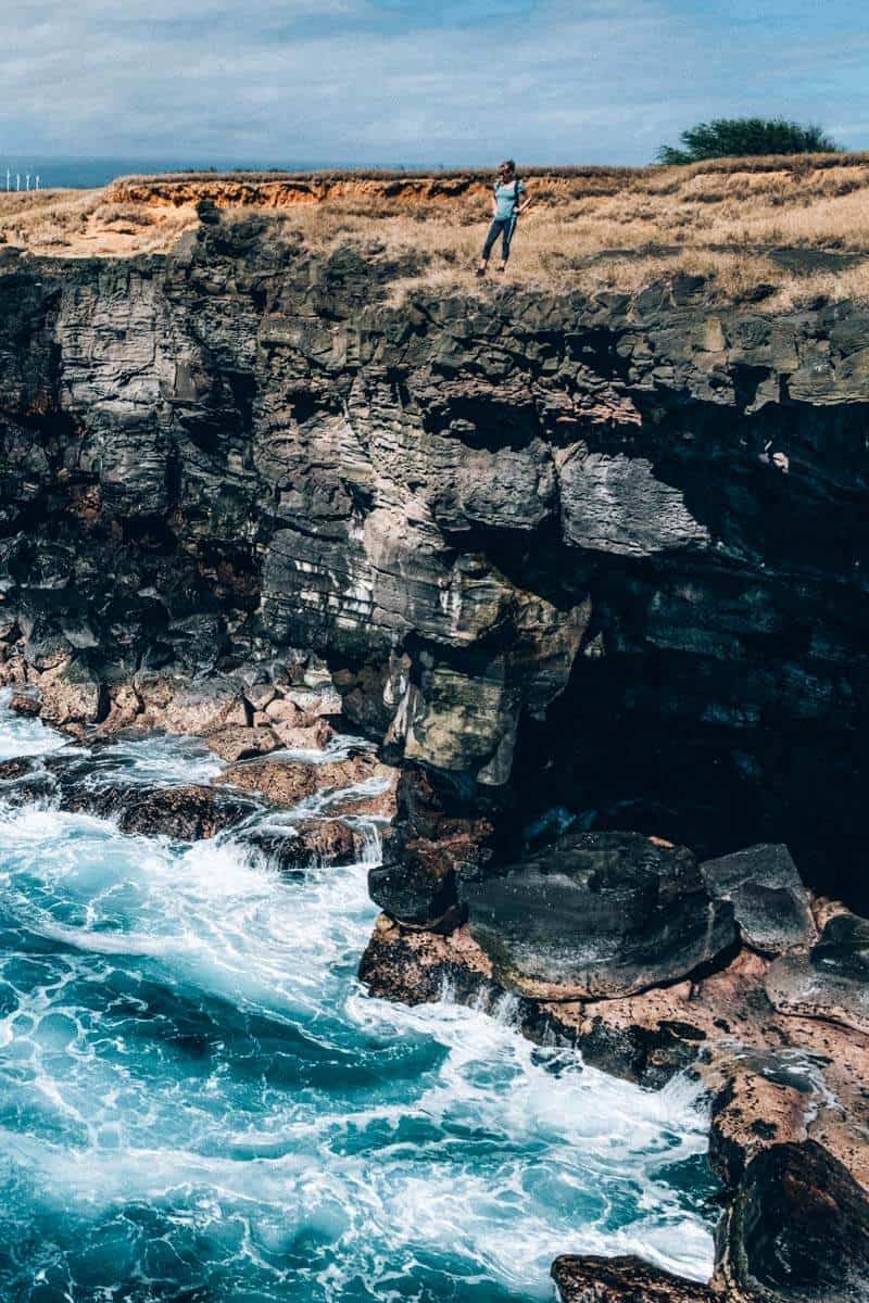 South Point Hawaii Cliff Jumping Big Island Avenly Lane Travel