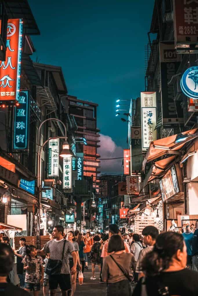 Shilin Night Market food