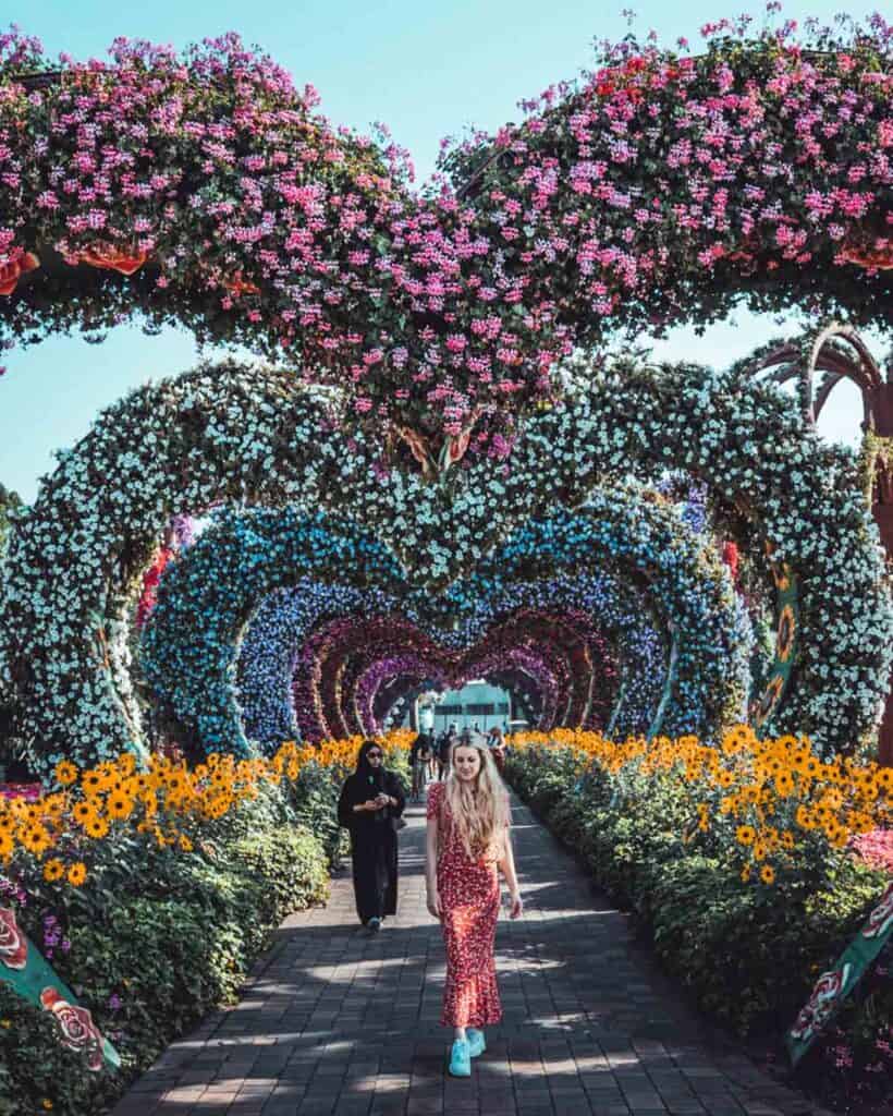 The Dubai Miracle Garden! See our list of the top 10 things to do in Dubai on Avenlylanetravel.com #avenlylanetravel #dubai