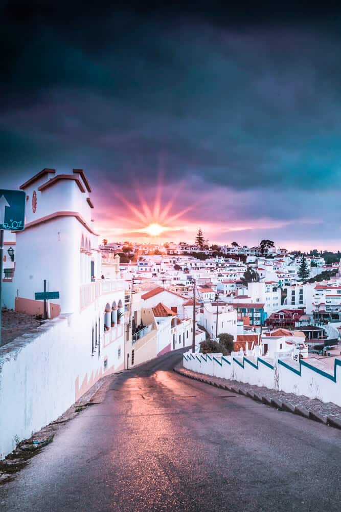 Beautiful small town of Carvoeiro on the Portuguese coast. Click through to see 25 of the most beautiful villages in the world!