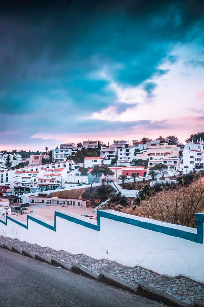 Beautiful small town of Carvoeiro on the Portuguese coast. Click through to see 25 of the most beautiful villages in the world!