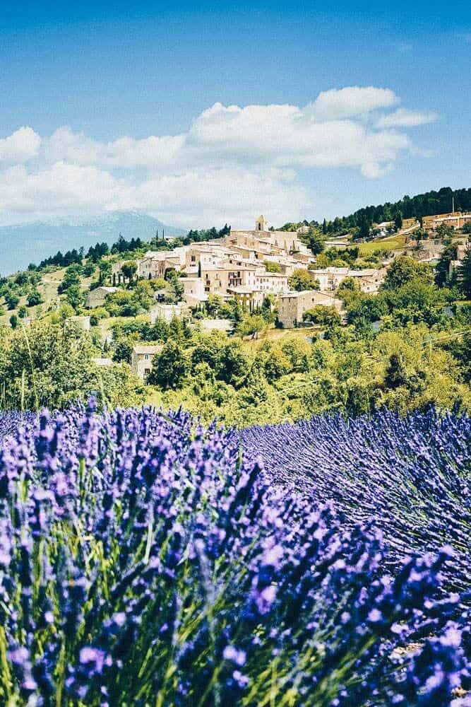 Simiane La Rotonde Village in France