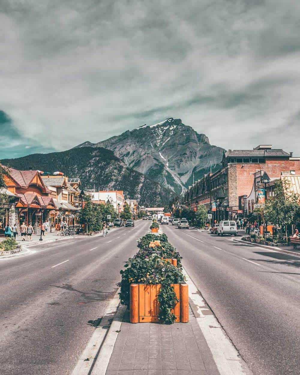 Banff Mountain Town