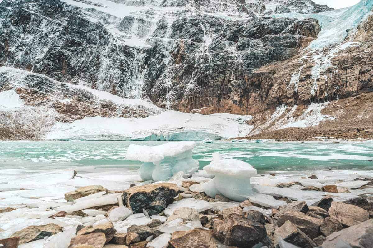 Mt Edith Cavell and Angel Glacier Jasper