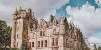 Picture of Belfast Castle in Northern Ireland.