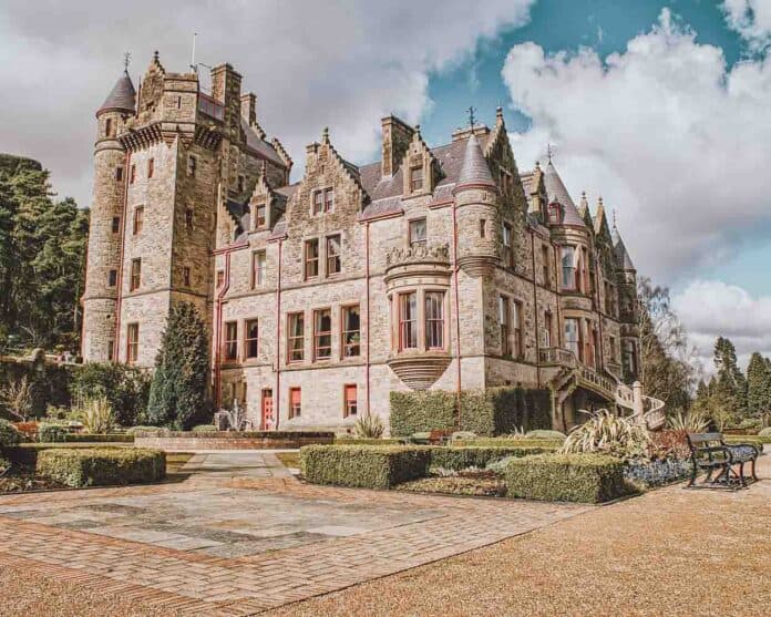 Picture of Belfast Castle in Northern Ireland.