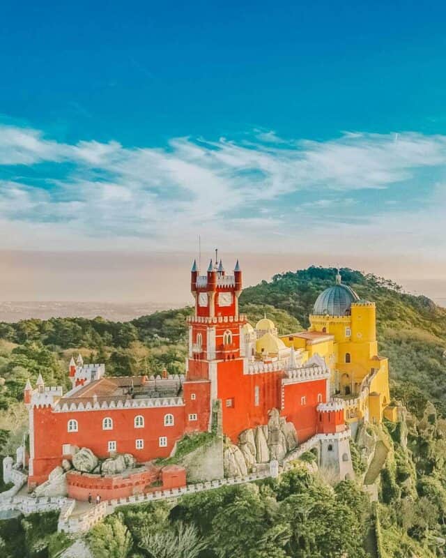 Sintra Palace in Sintra Portugal