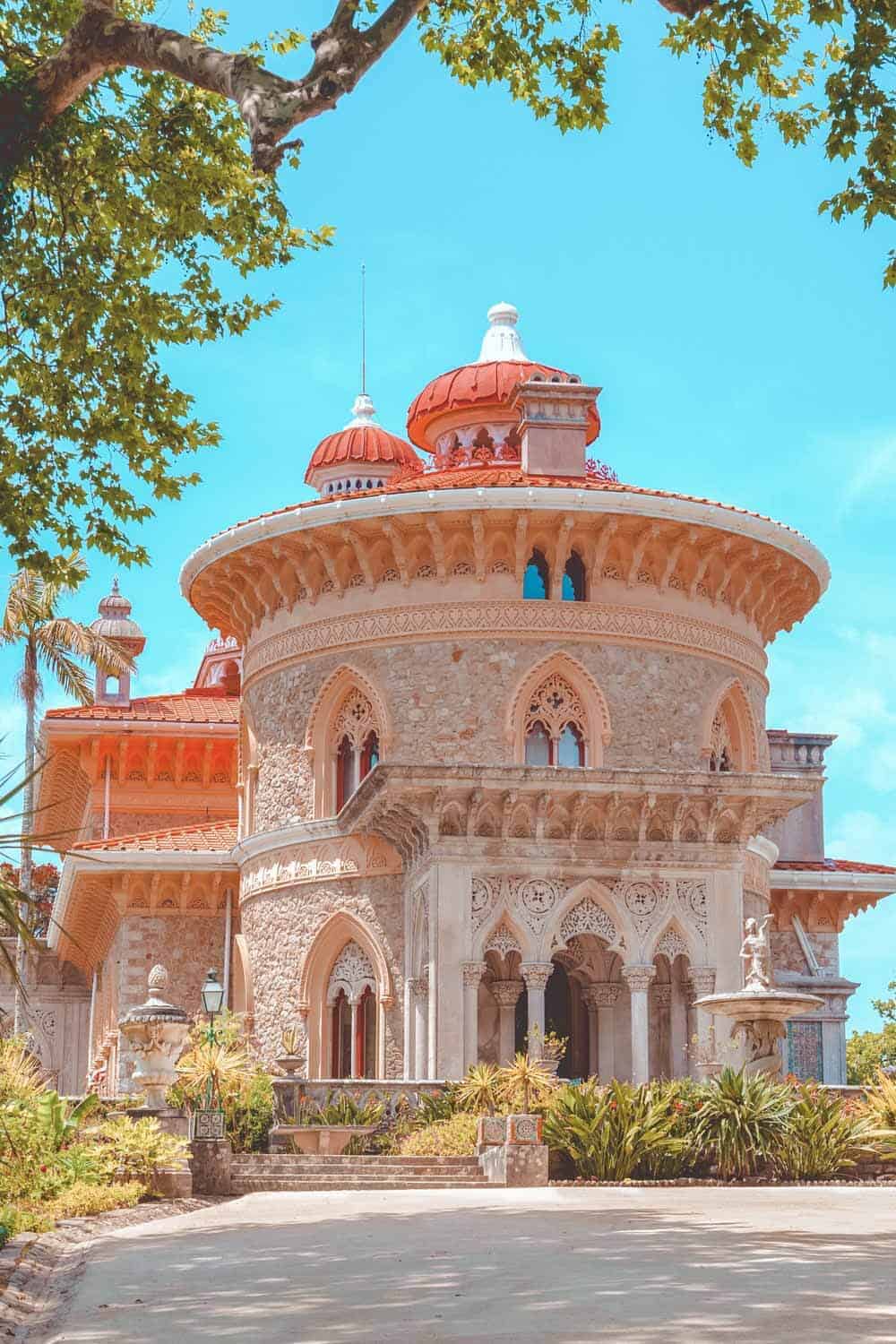 Municipal museum of Palace of Monserrate in the village of Sintra, Lisbon, Portugal