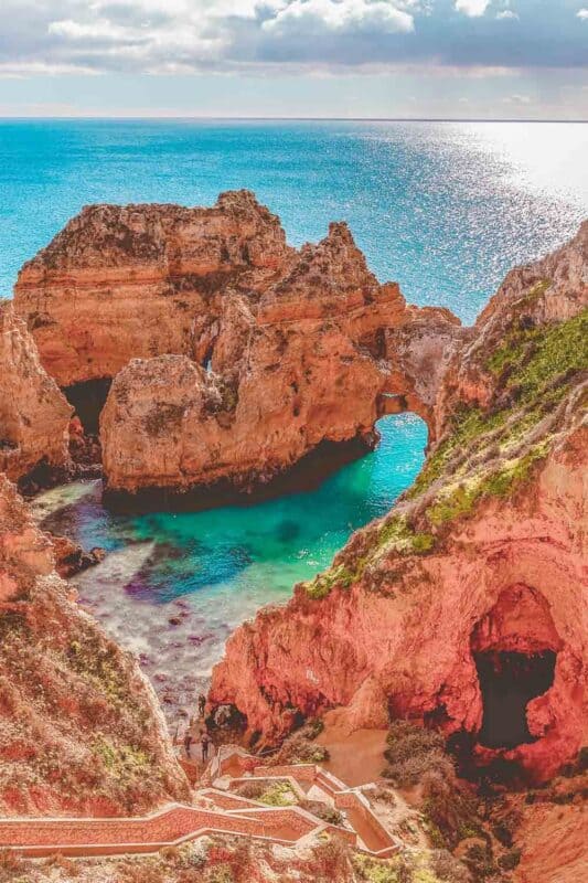 Ponta Da Piedade Cliffs Algarve