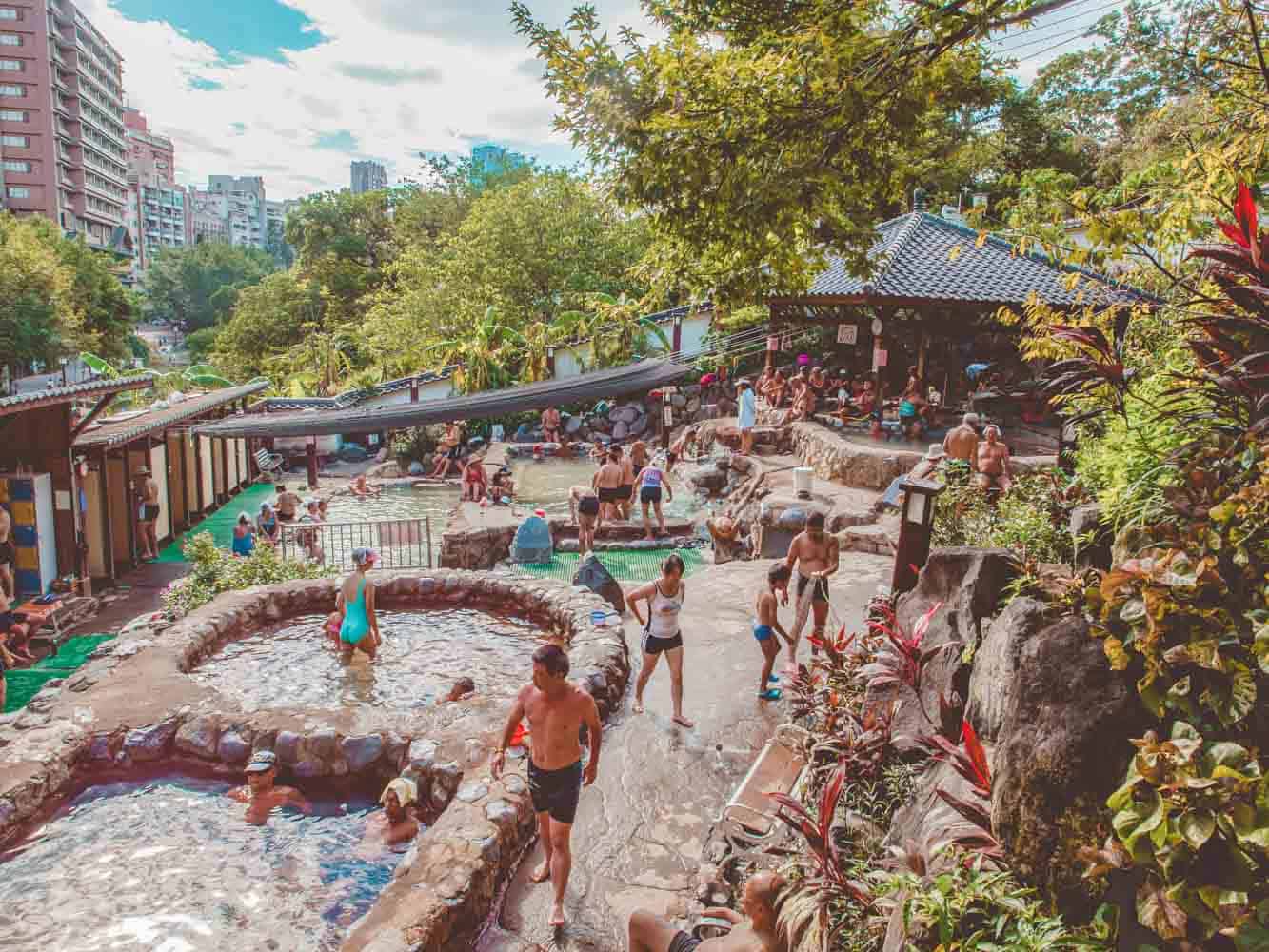 Beitou Hot Spring Taipei Taiwan