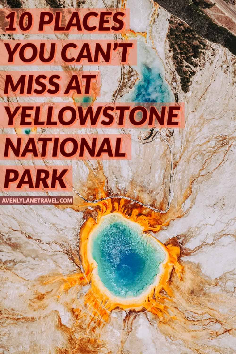 best things to do in Yellowstone national park