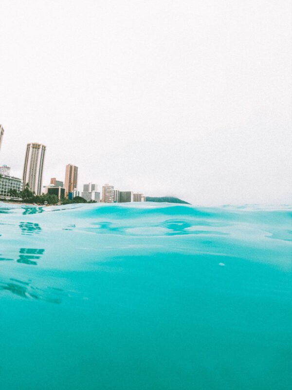 Waikiki Beach in Oahu, Hawaii