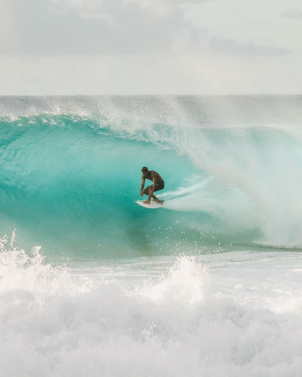 Surfing in Hawaii