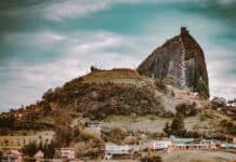 La Piedra Del Penol in Guatape Colombia