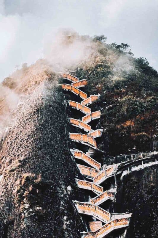 La Piedra Del Penol in Guatape Colombia