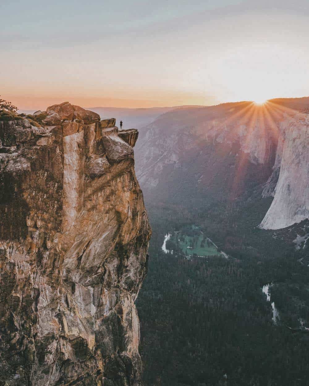 taft point sunset