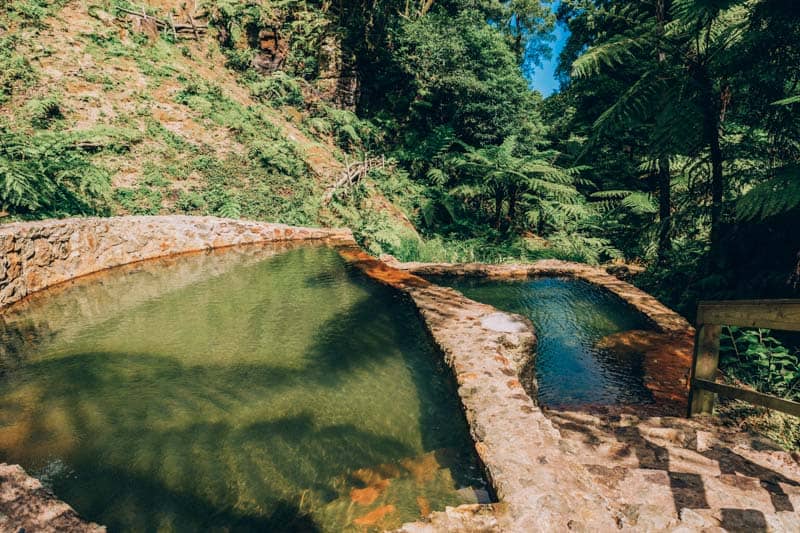 Caldeira Velha hot springs