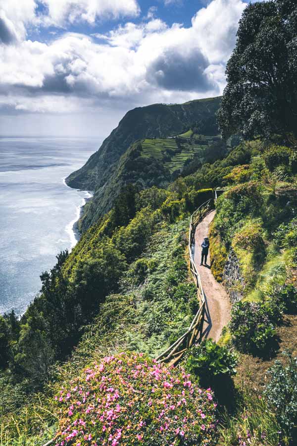 Ponta do Sossego Azores, Sao Miguel Island.  