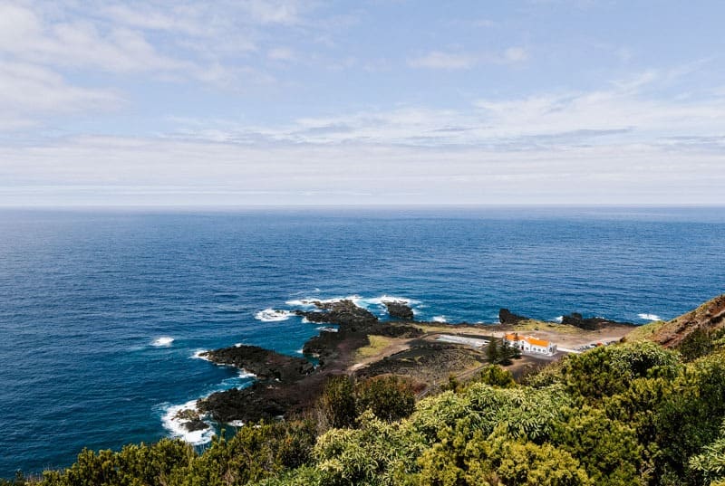 The Thermal Bath Facilities Of Ponta Da Ferraria