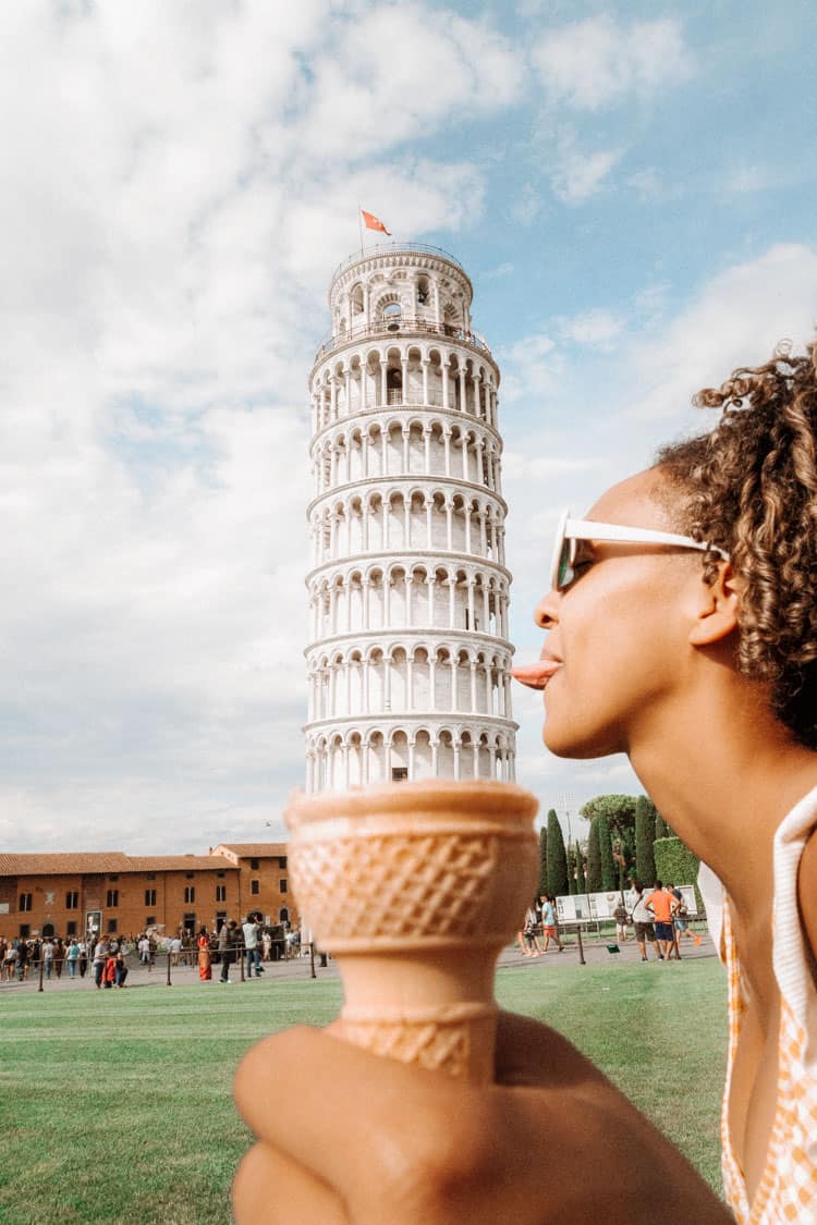 Leaning tower of Pisa