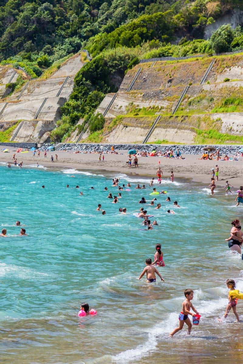 Ribeira Quente Beach Azores