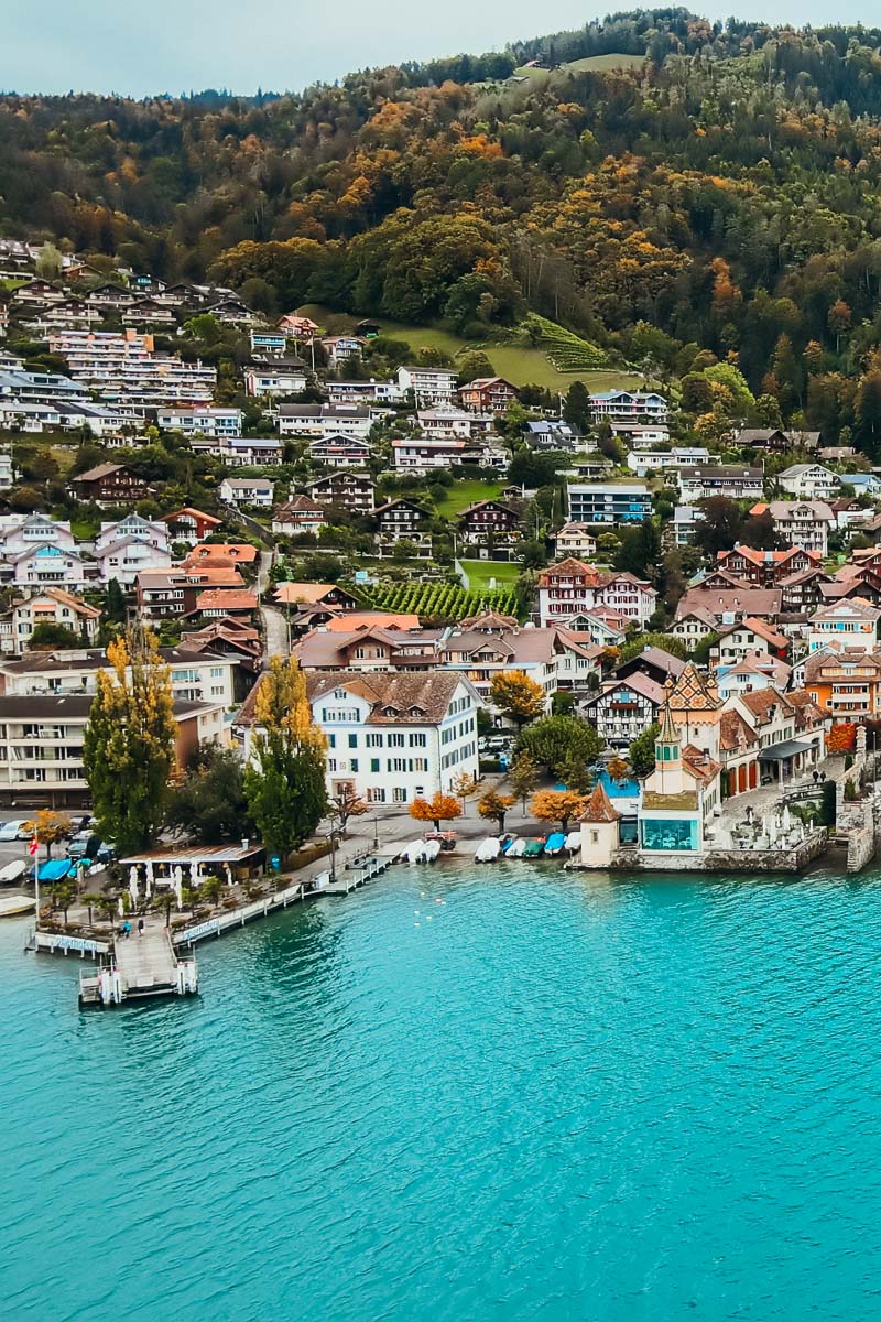 Lake Thun in Switzerland