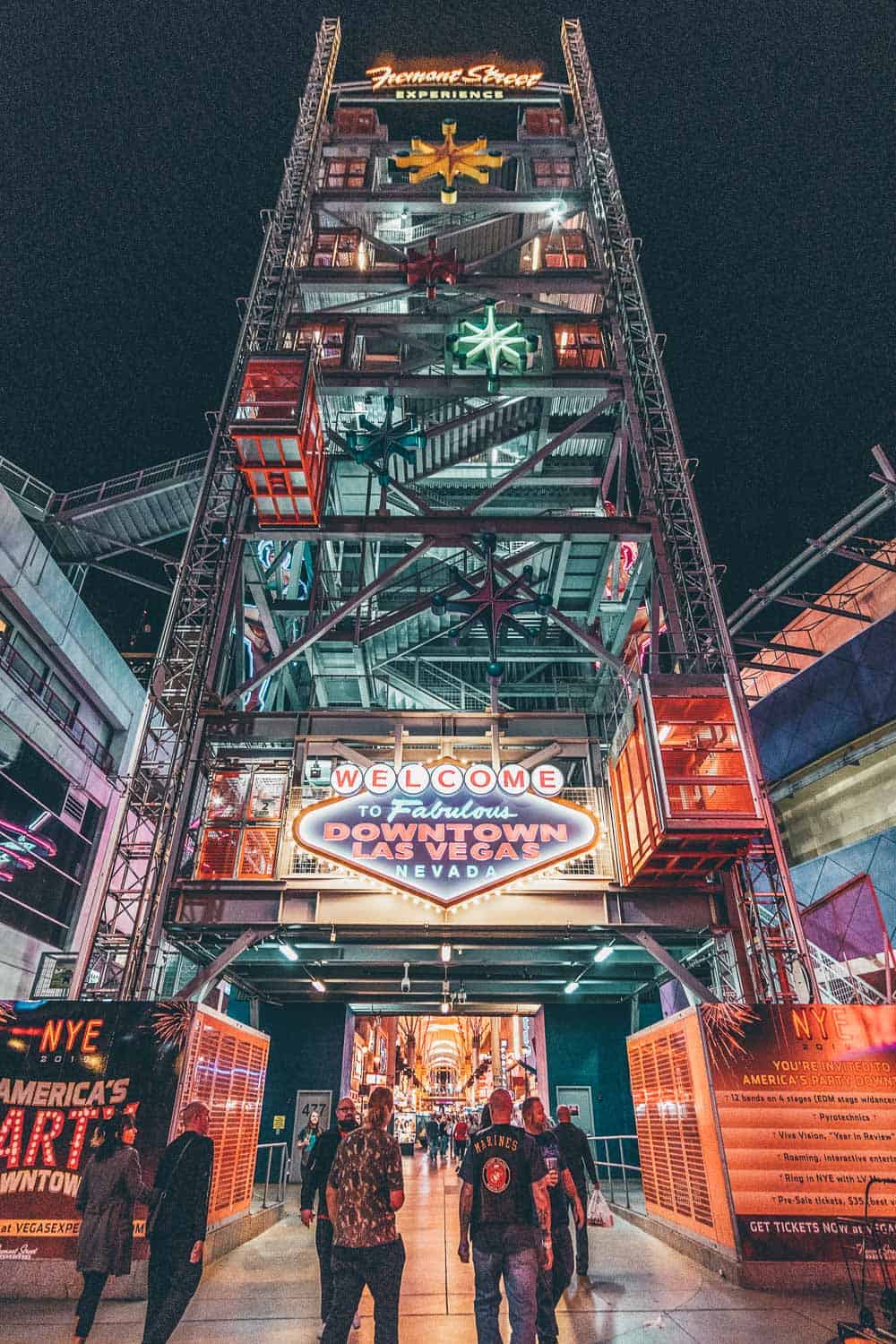 Fremont street experience Las Vegas