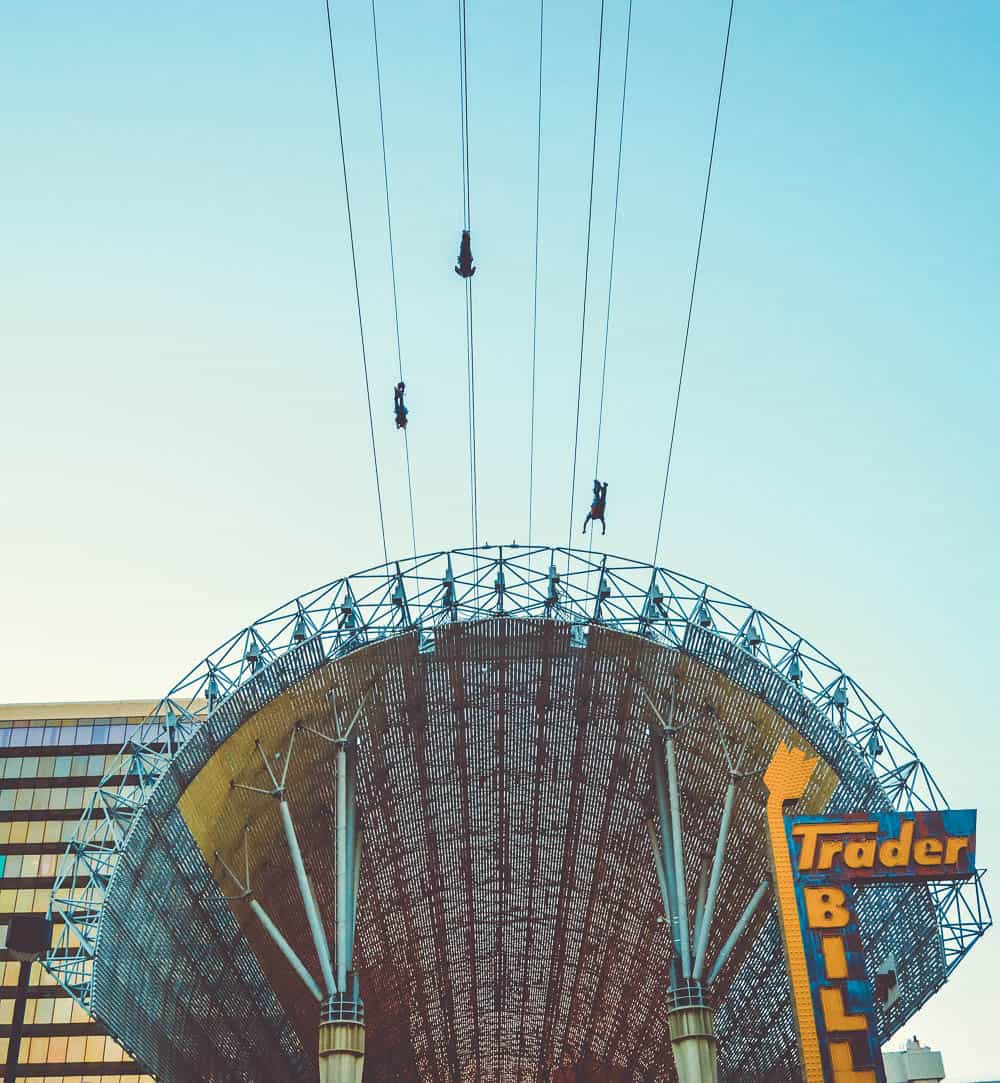 Fremont Street zip line