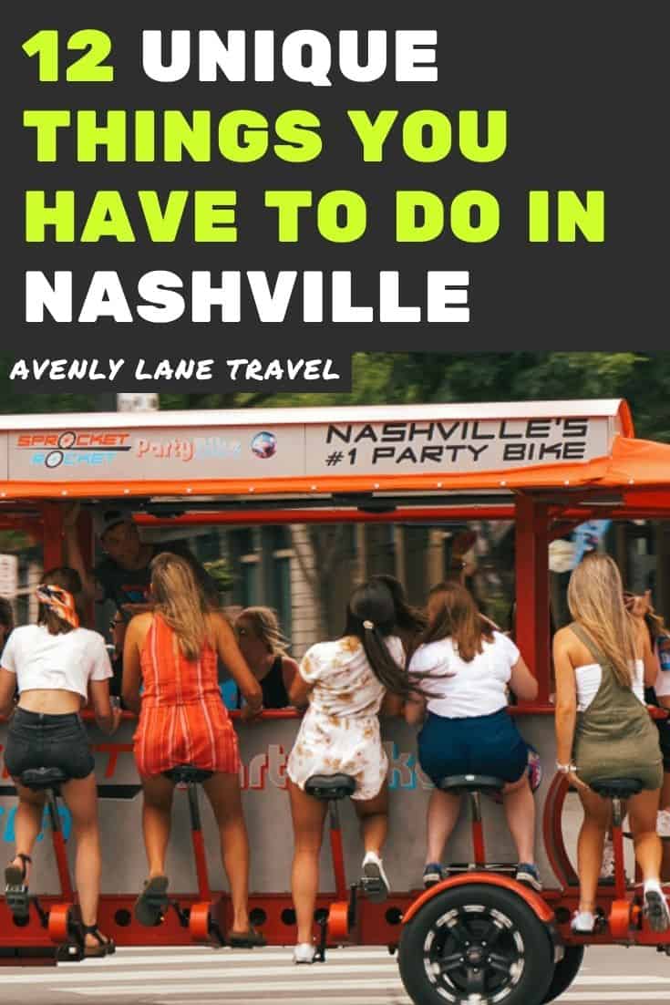 Unique things to do in Nashville
