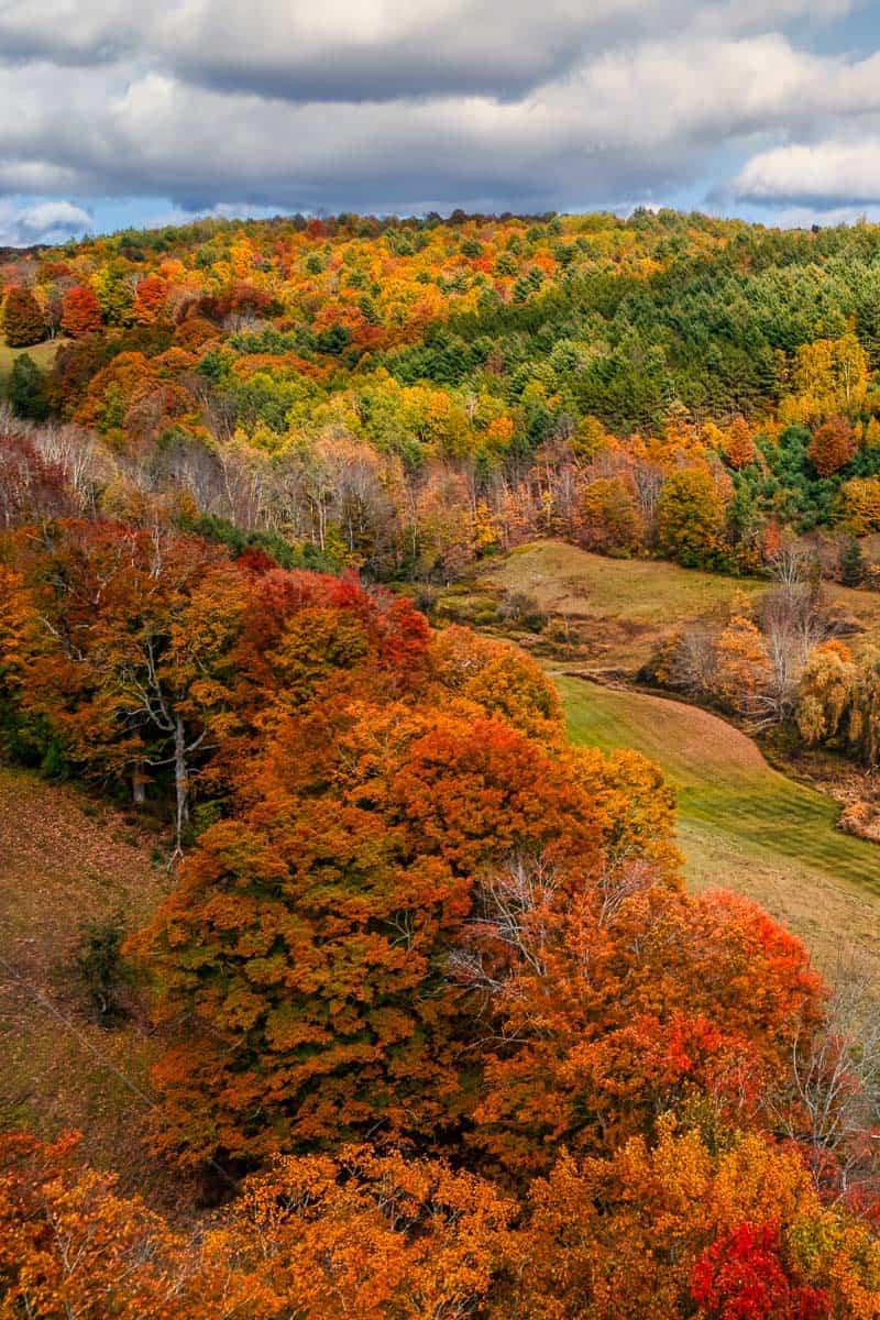Woodstock Vermont in Fall