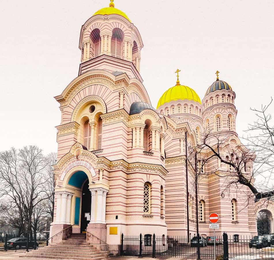 Nativity Cathedral In Riga Lativa