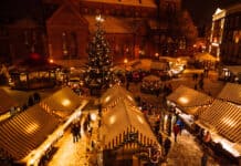 Riga Christmas Market in Latvia