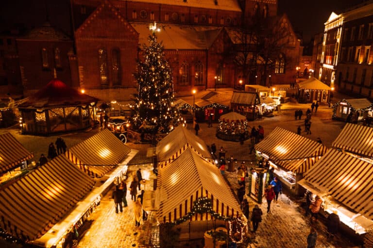 Riga Christmas Market in Latvia
